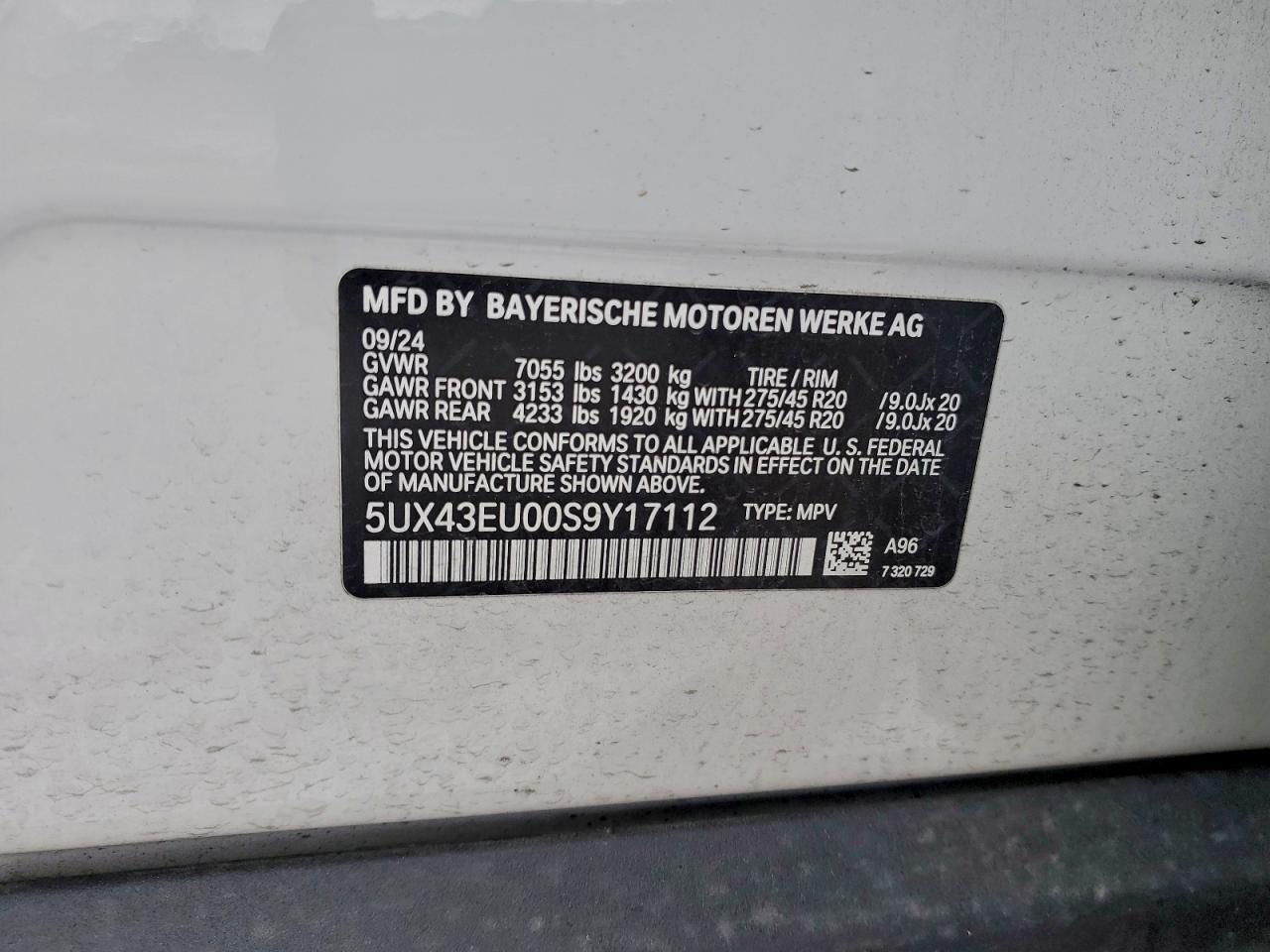 2025 BMW X5