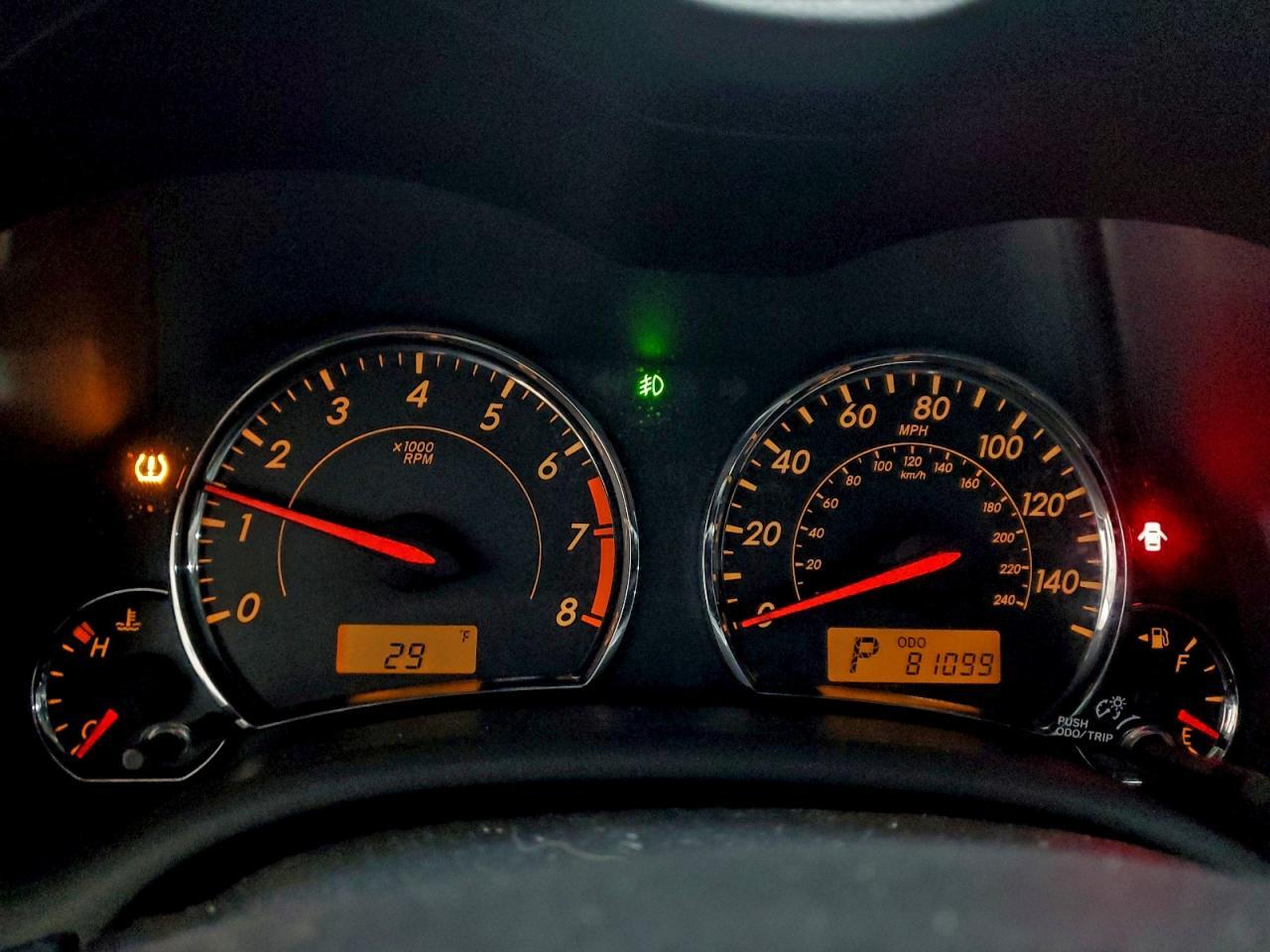 2011 TOYOTA COROLLA
