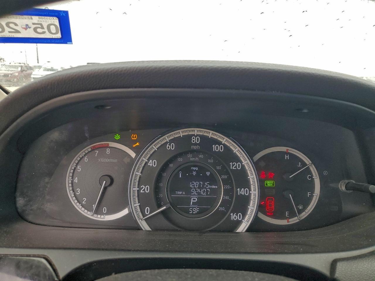2017 HONDA ACCORD