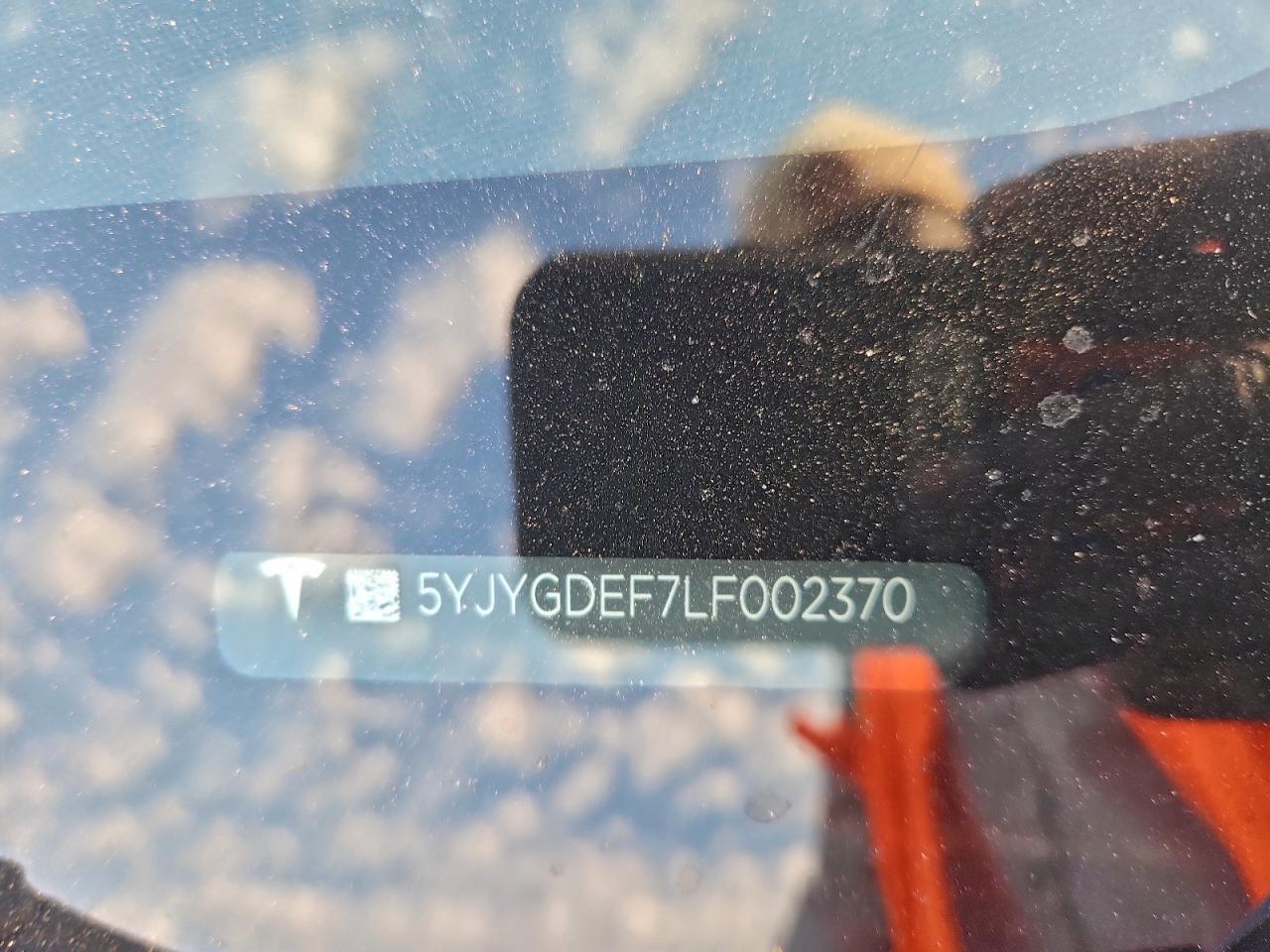 2020 TESLA MODEL Y