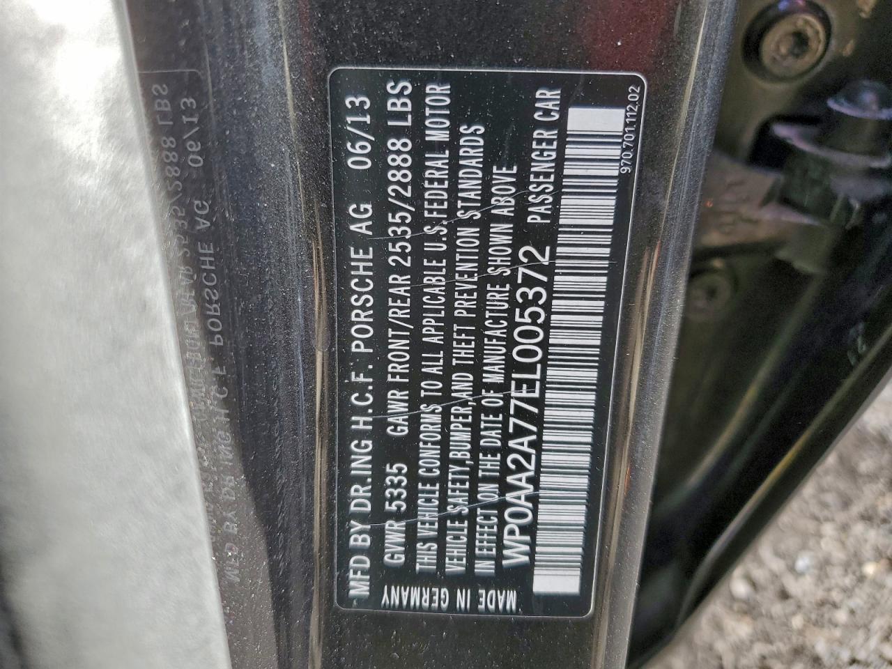2014 PORSCHE Panamera