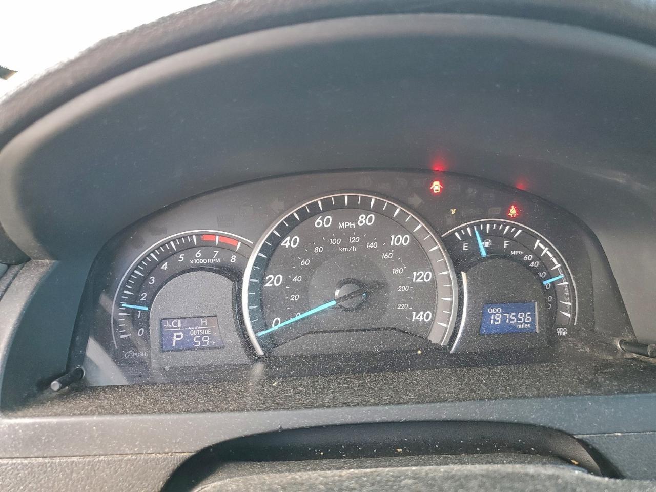 2012 TOYOTA CAMRY