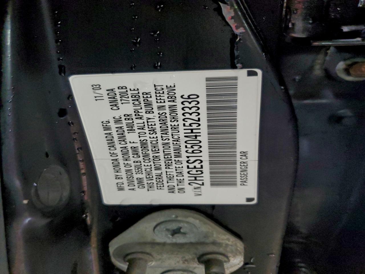 2004 HONDA CIVIC