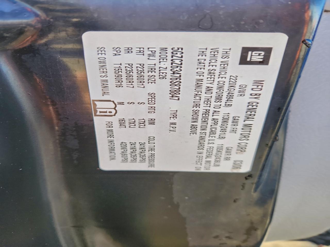 2006 SATURN Vue