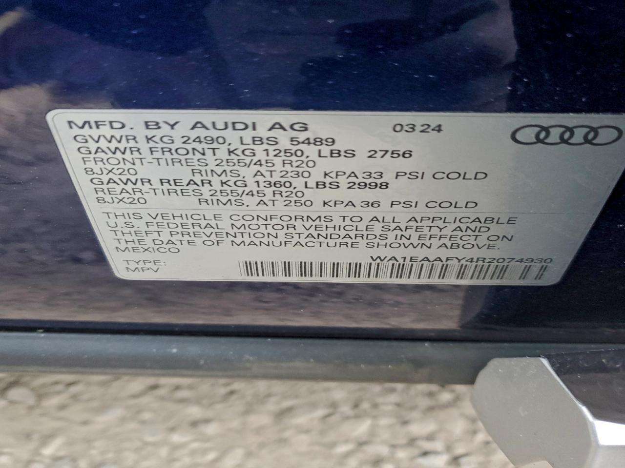 2024 AUDI Q5