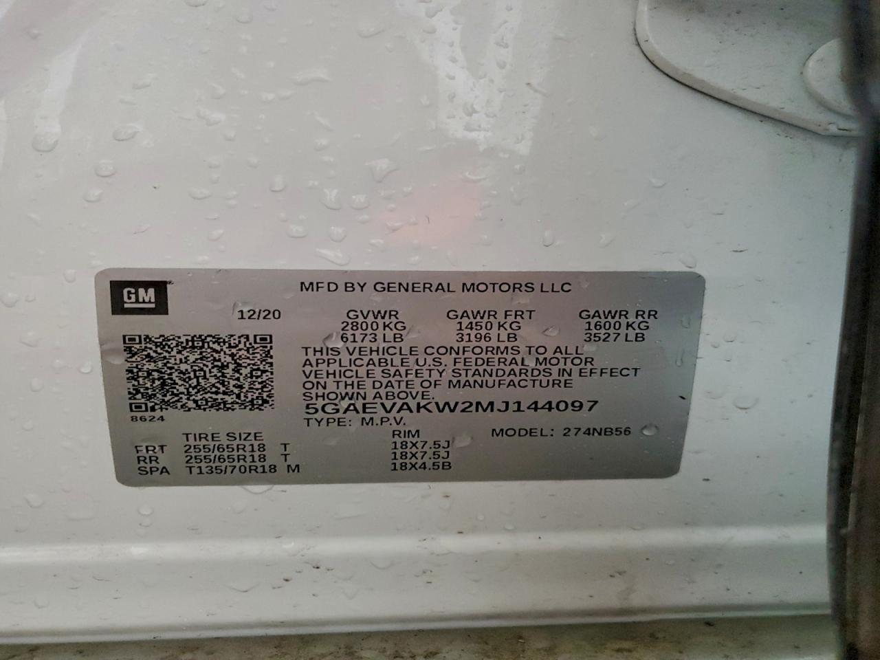 2021 BUICK ENCLAVE
