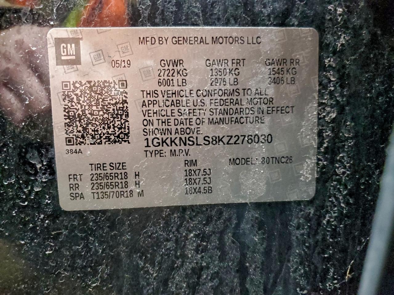 2019 GMC ACADIA