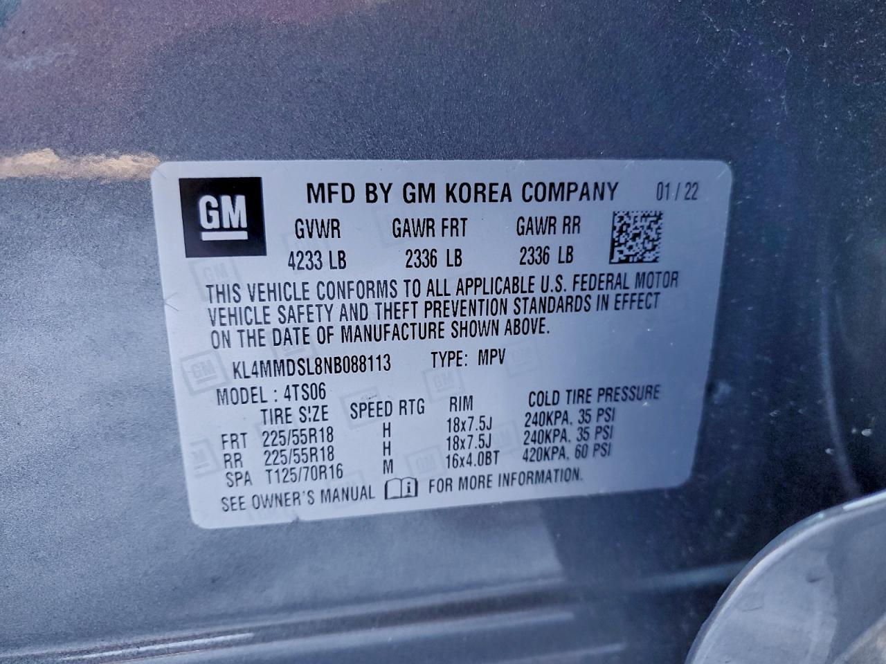 2022 BUICK Encore GX