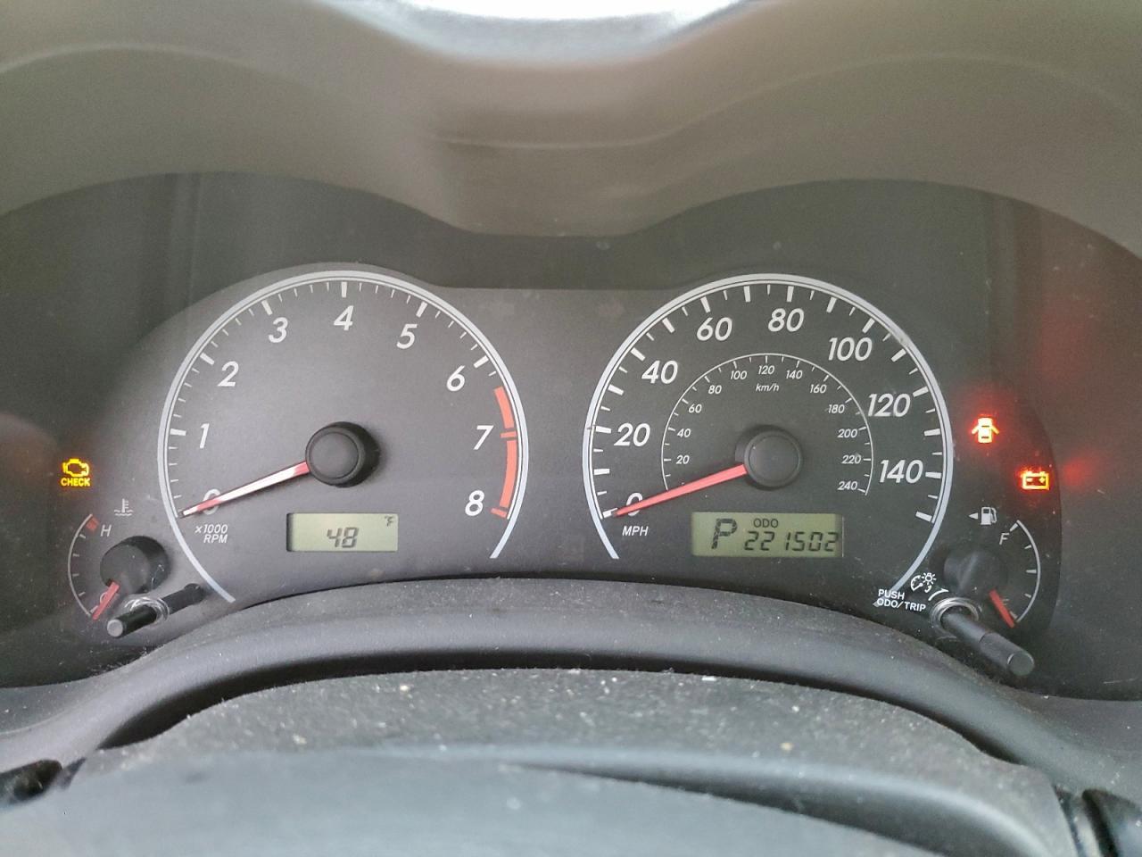 2010 TOYOTA COROLLA