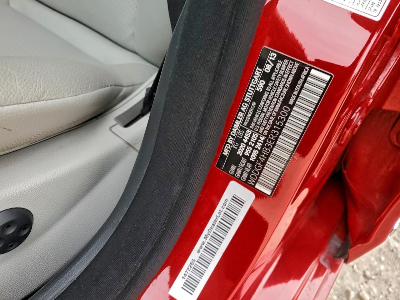 2014 MERCEDES-BENZ C-CLASS