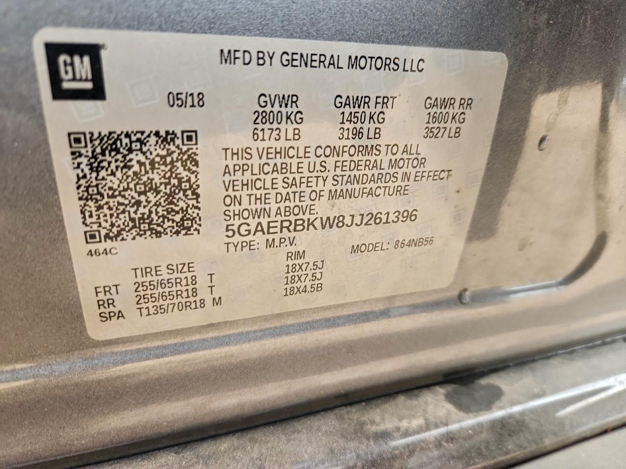 2018 BUICK ENCLAVE