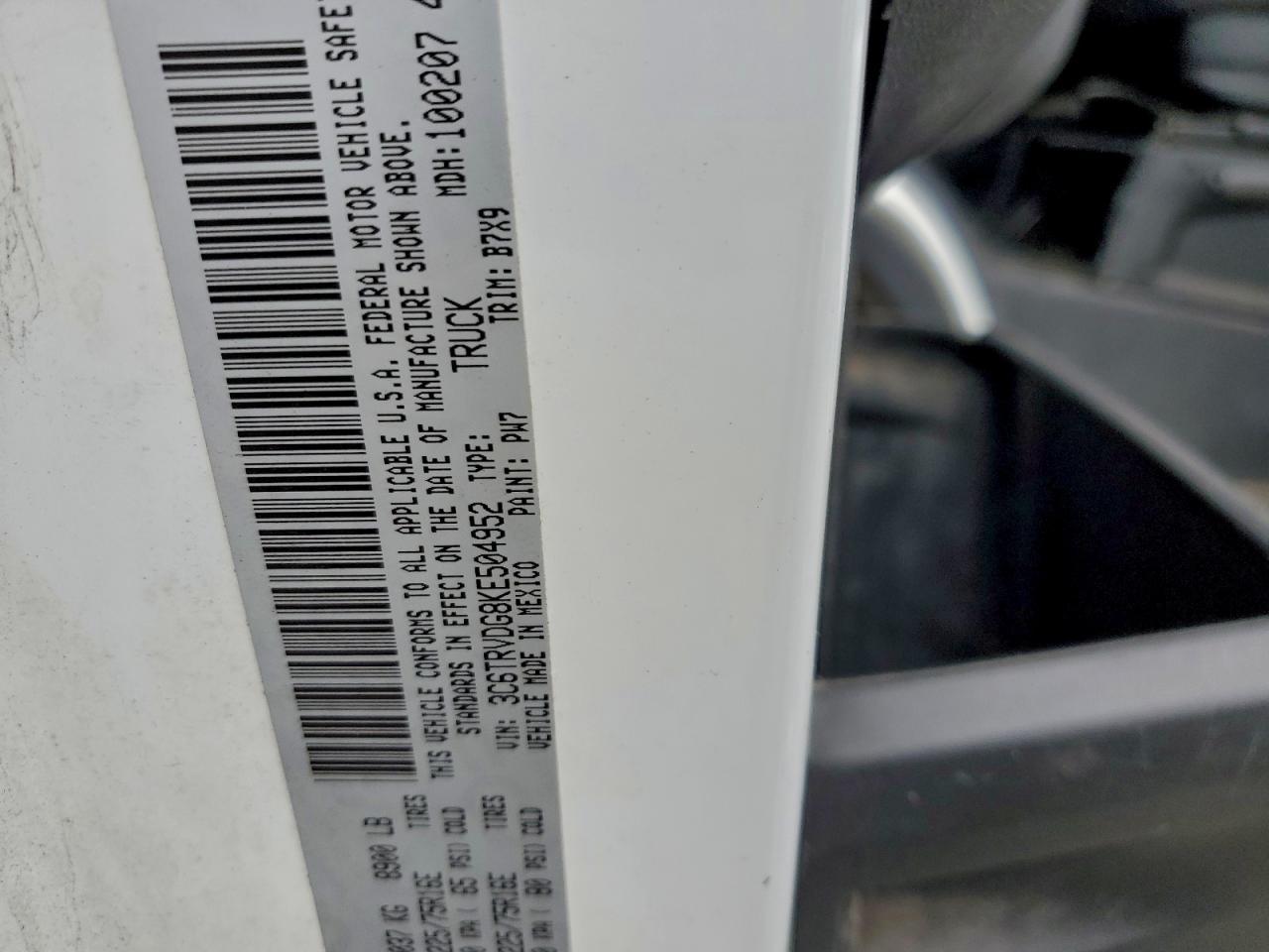 2019 RAM ProMaster 2500