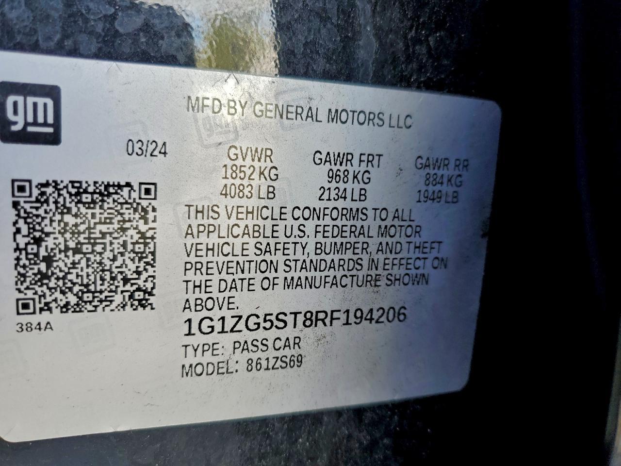 2024 CHEVROLET MALIBU