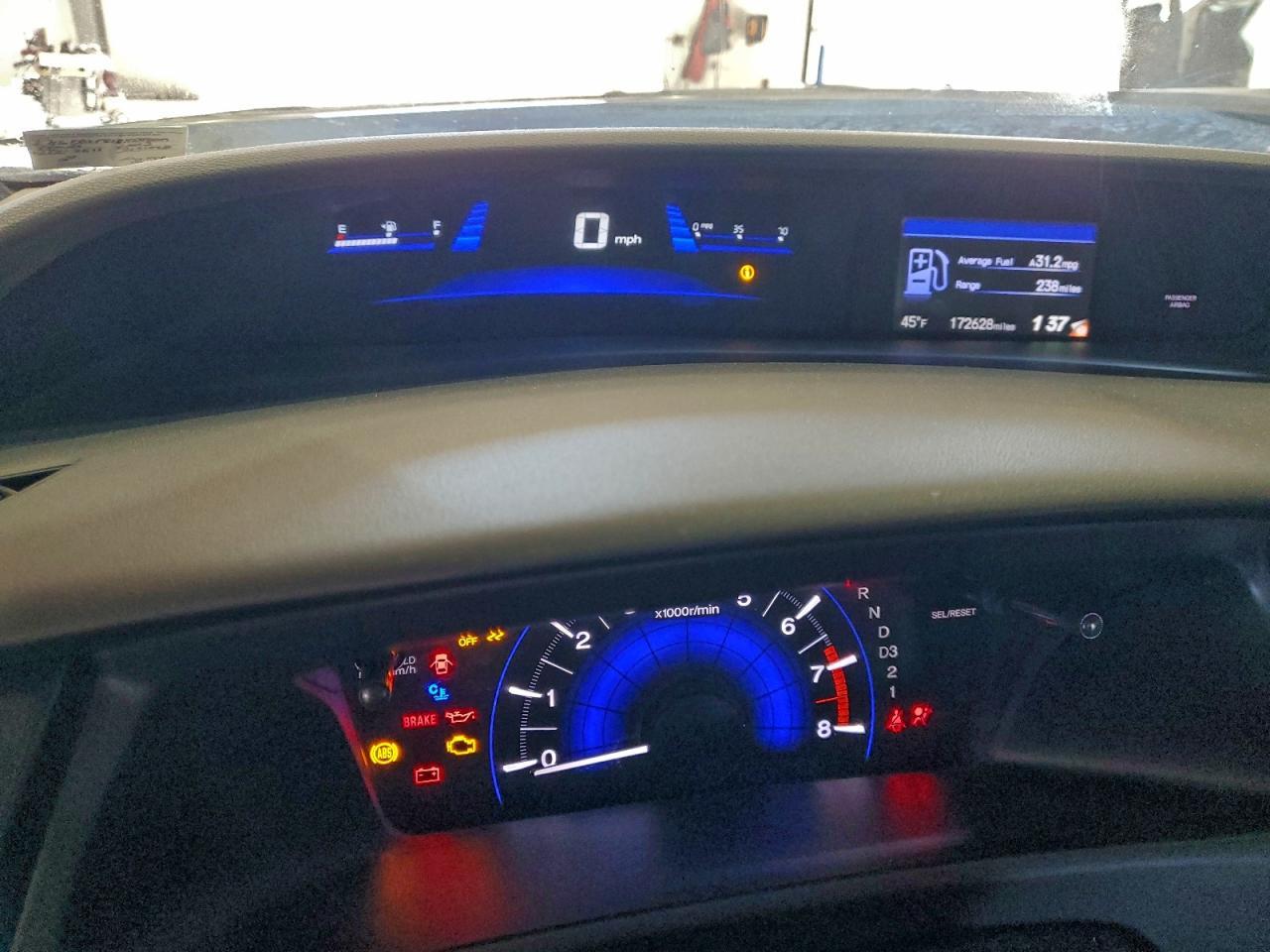 2013 HONDA CIVIC