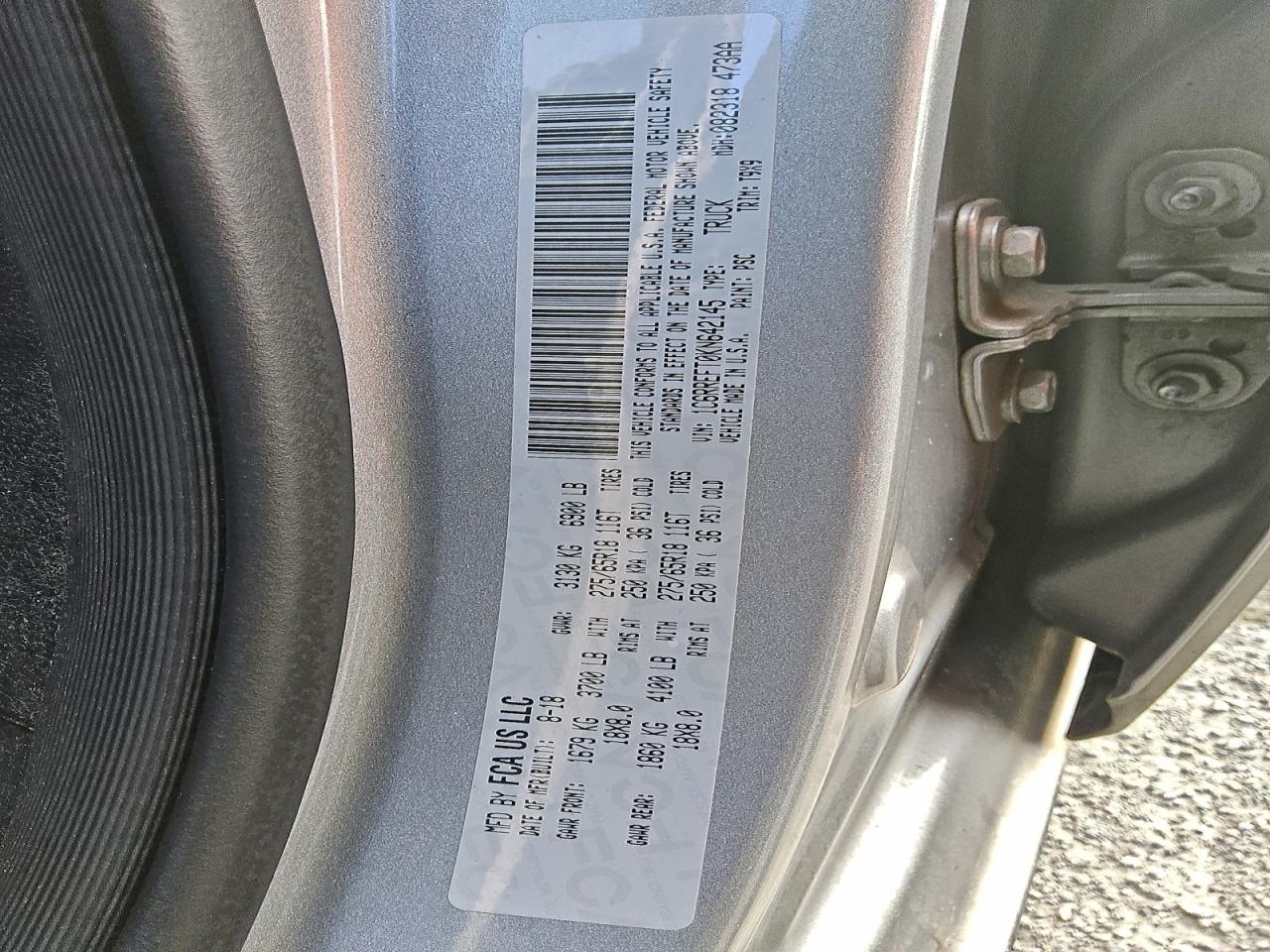 2019 RAM 1500