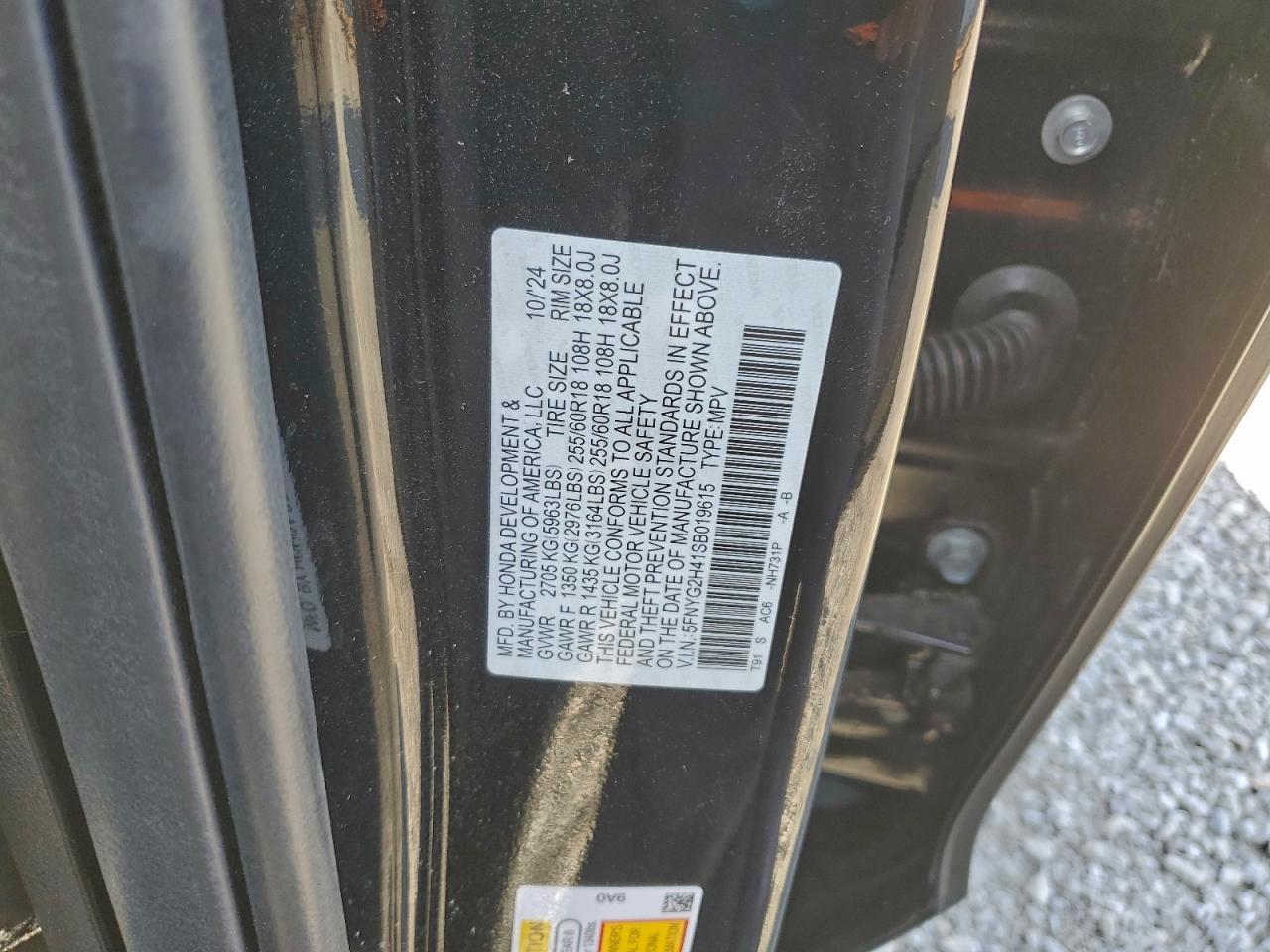 2025 HONDA PILOT