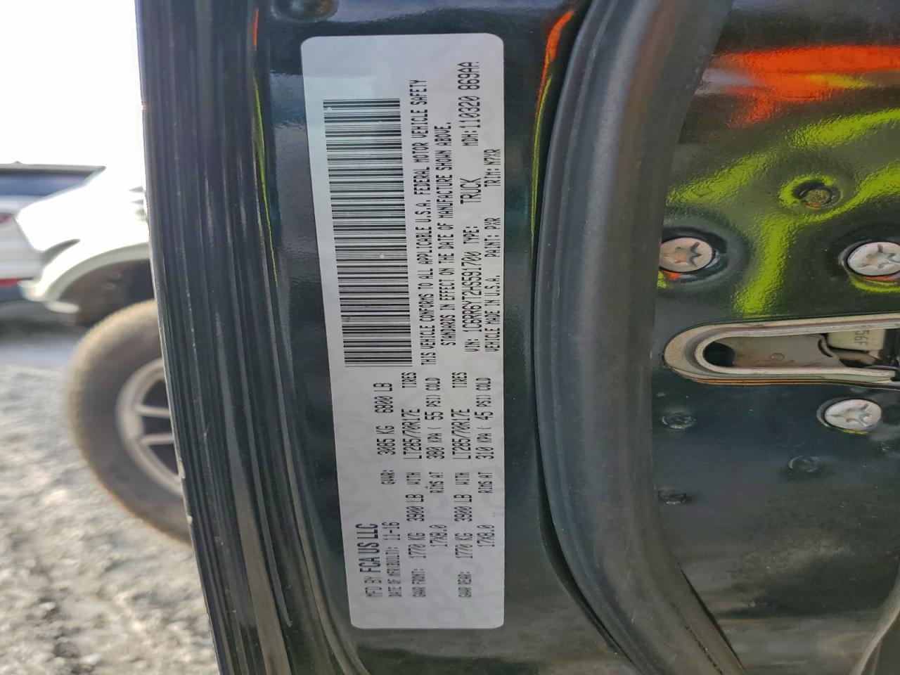 2017 RAM 1500