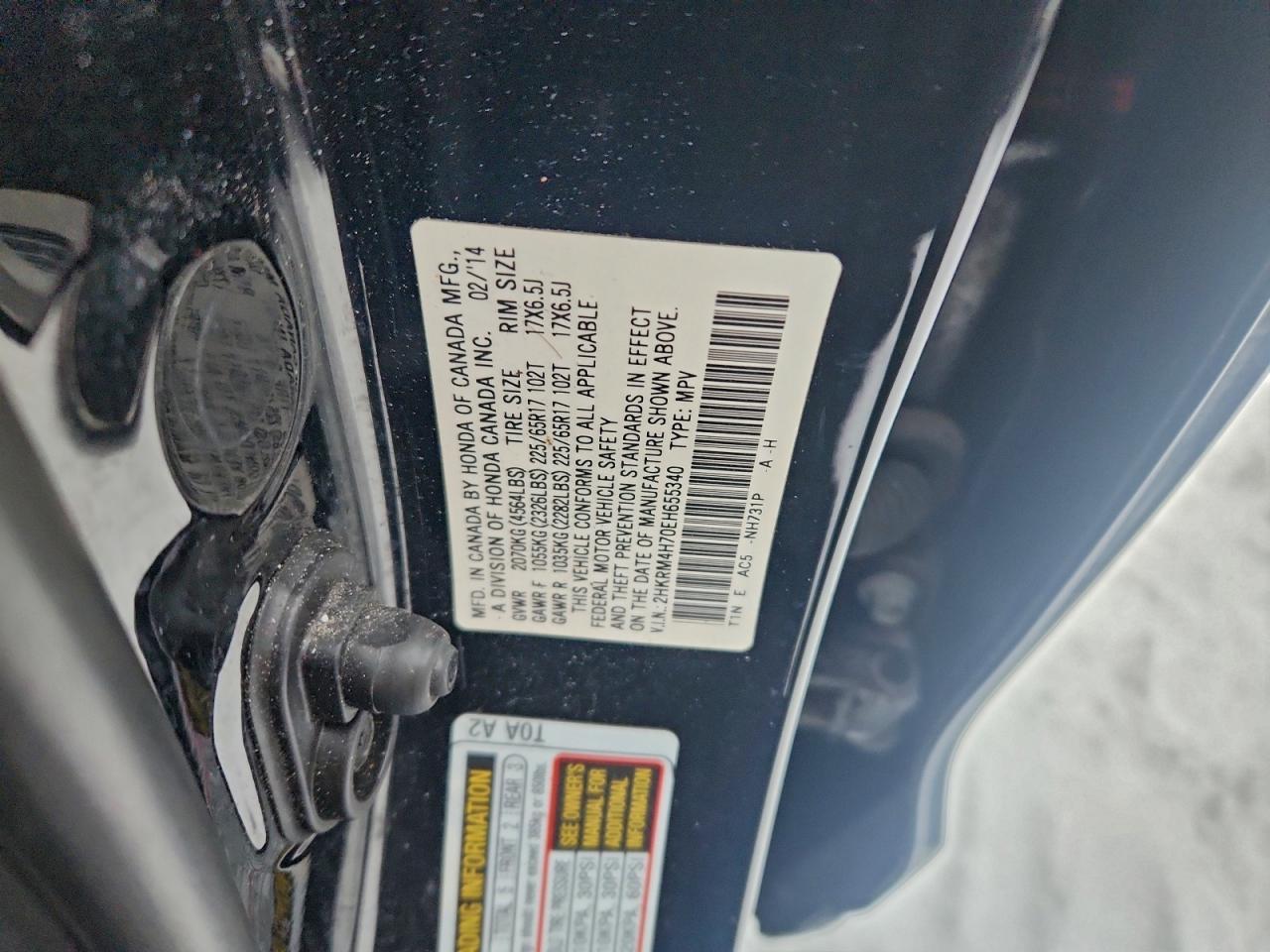 2014 HONDA CR-V