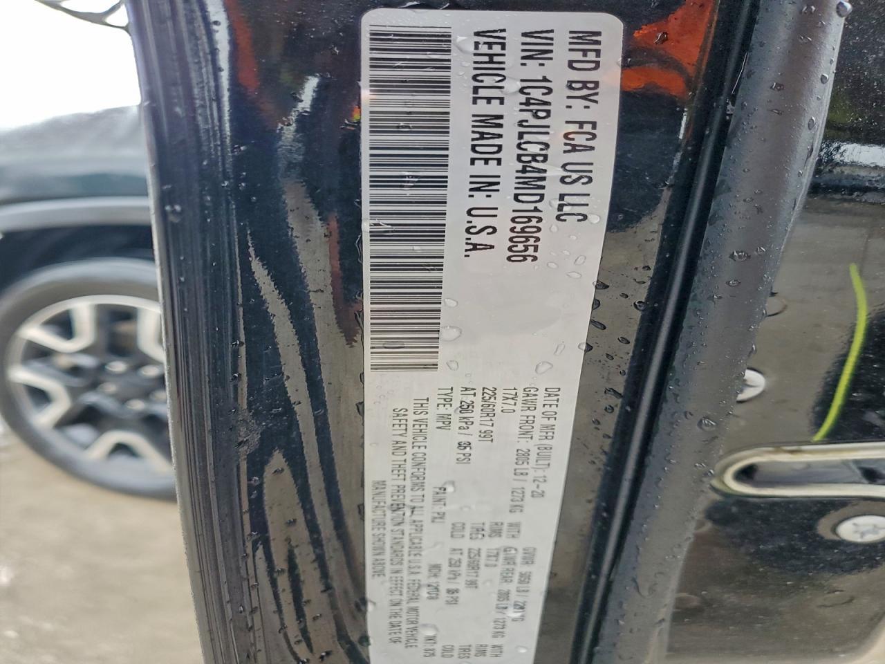 2021 JEEP CHEROKEE