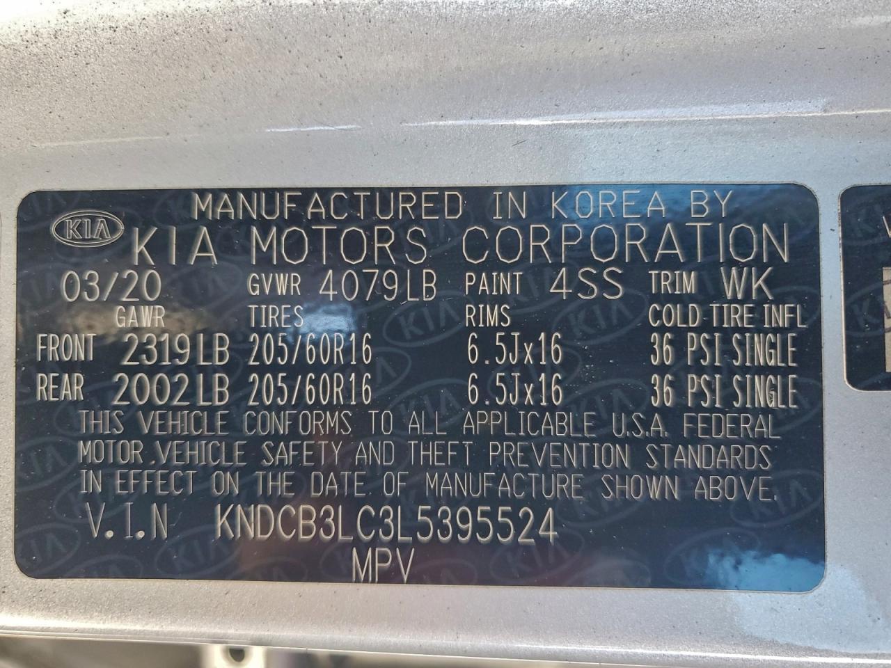 2020 KIA Niro