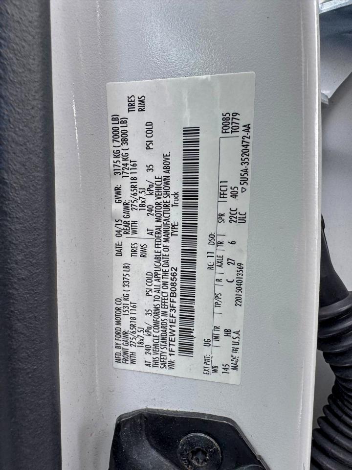 2015 FORD F-150