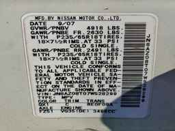 2007 NISSAN MURANO