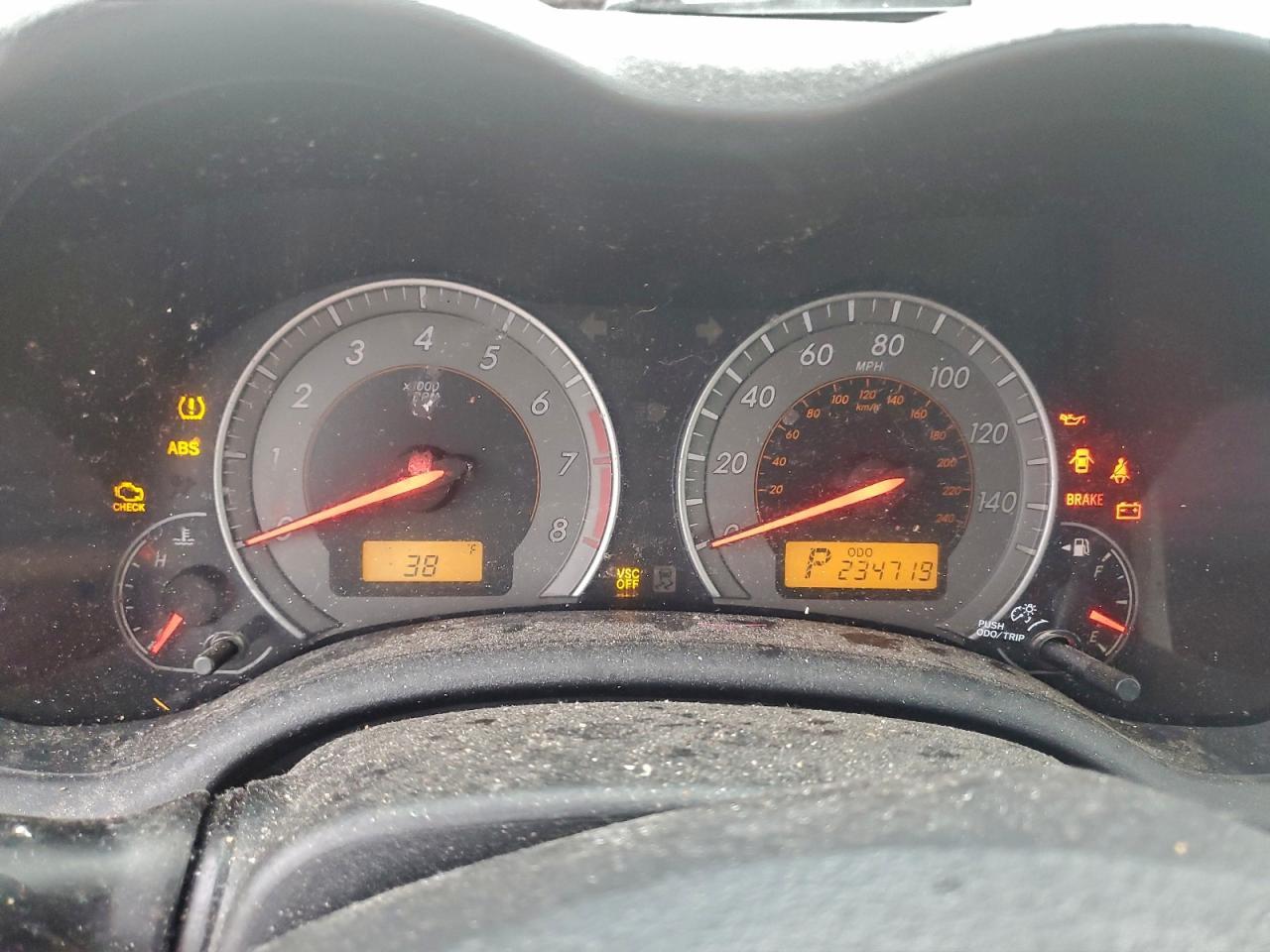 2010 TOYOTA COROLLA