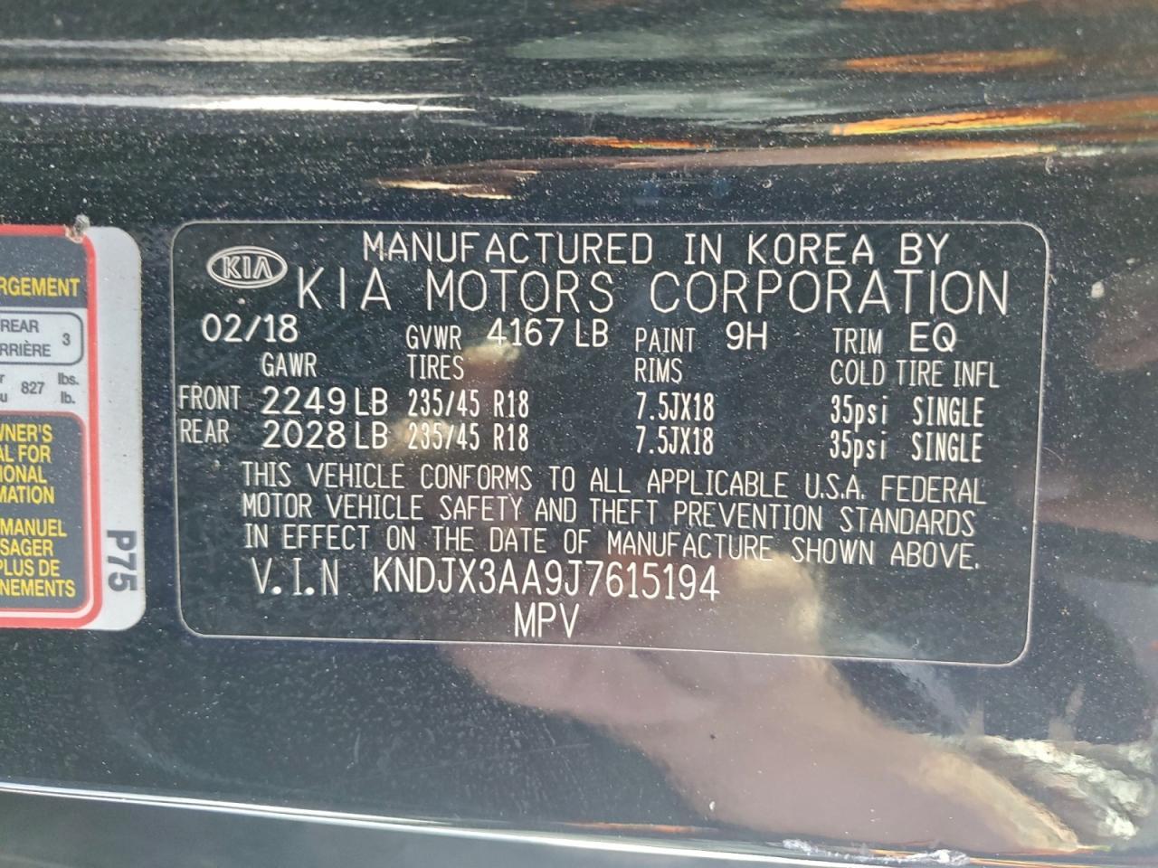 2018 KIA SOUL