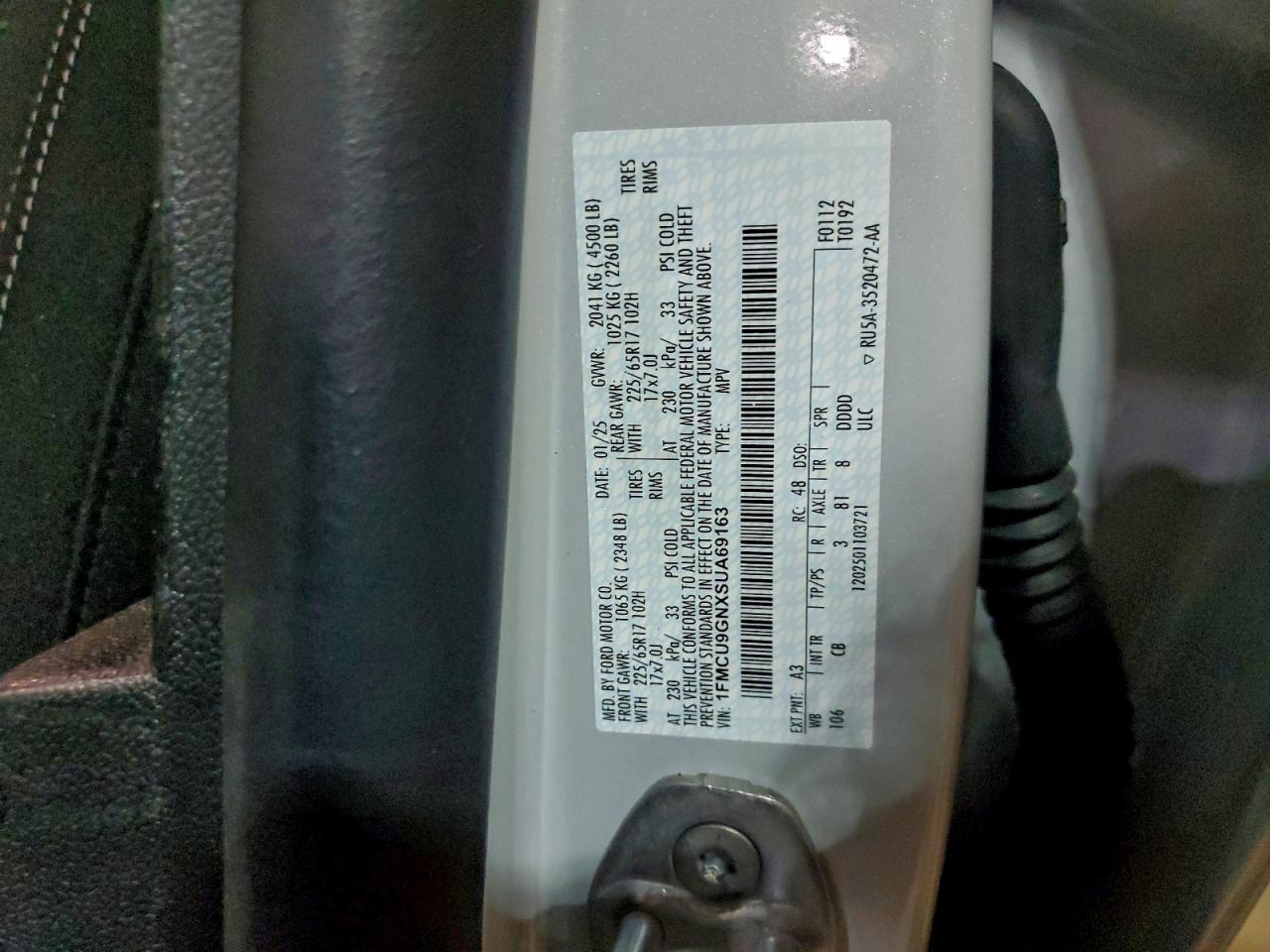 2025 FORD ESCAPE