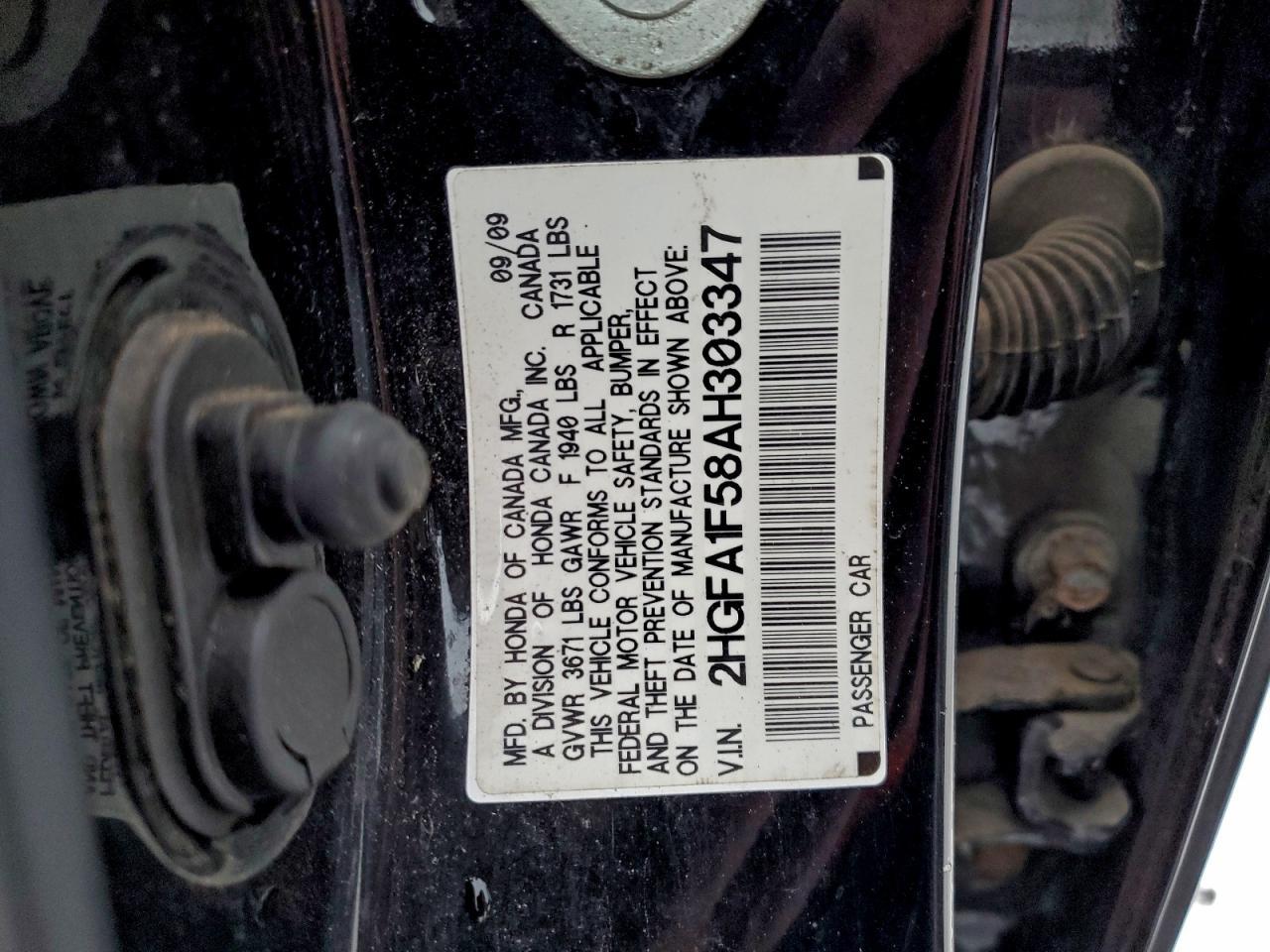 2010 HONDA CIVIC