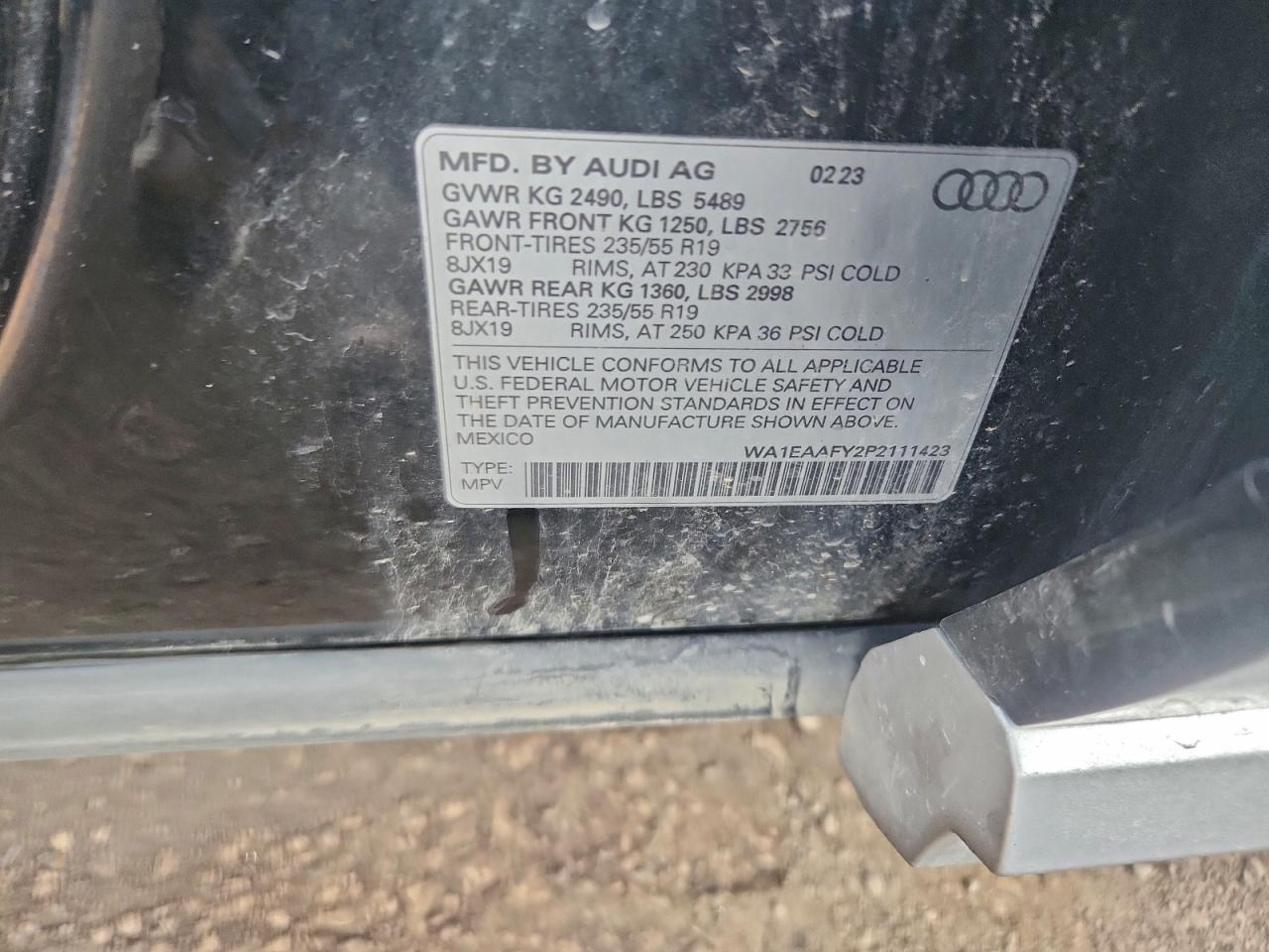 2023 AUDI Q5