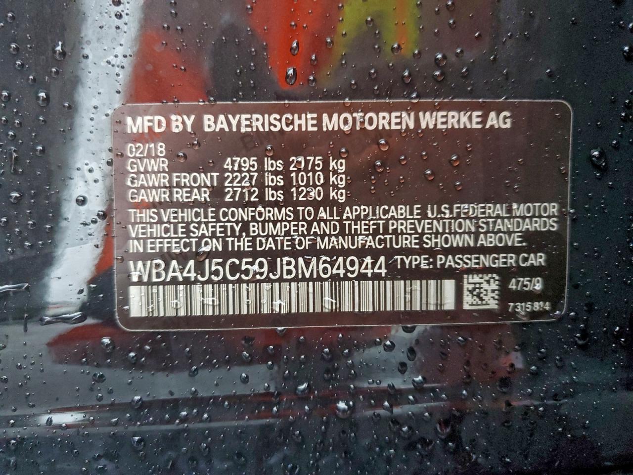 2018 BMW 4 Series