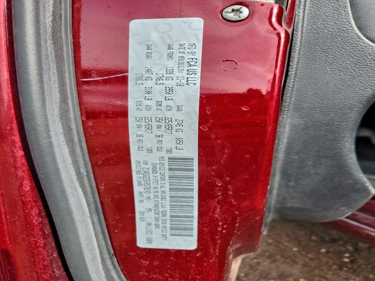 2019 DODGE GRAND CARAVAN