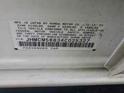 2004 HONDA ACCORD
