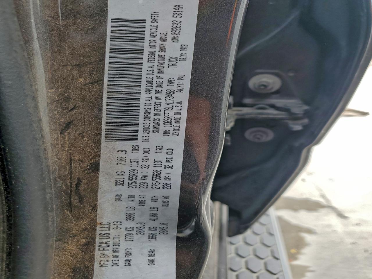 2020 RAM 1500