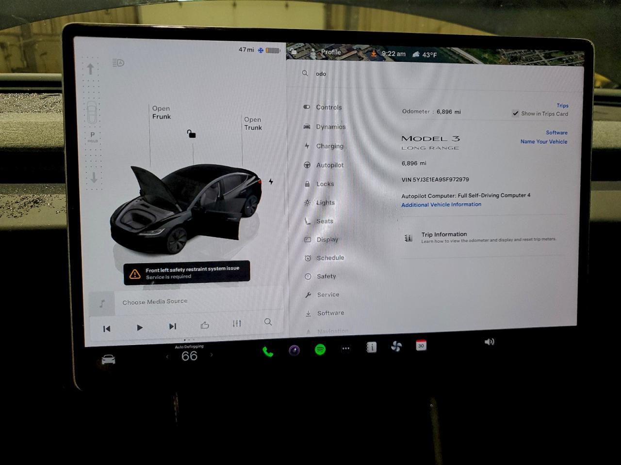 2025 TESLA MODEL 3