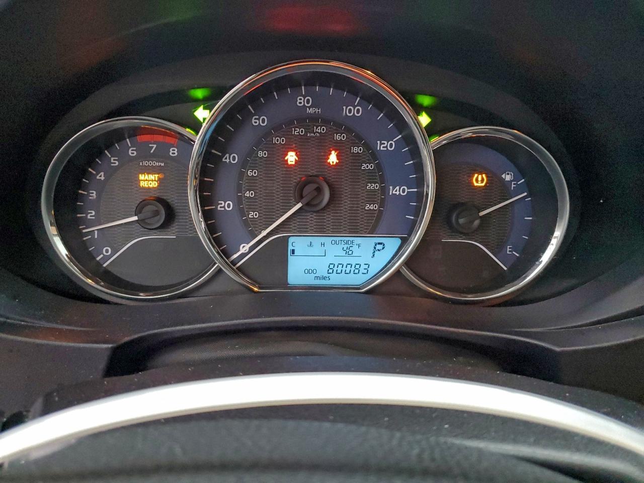 2016 TOYOTA COROLLA