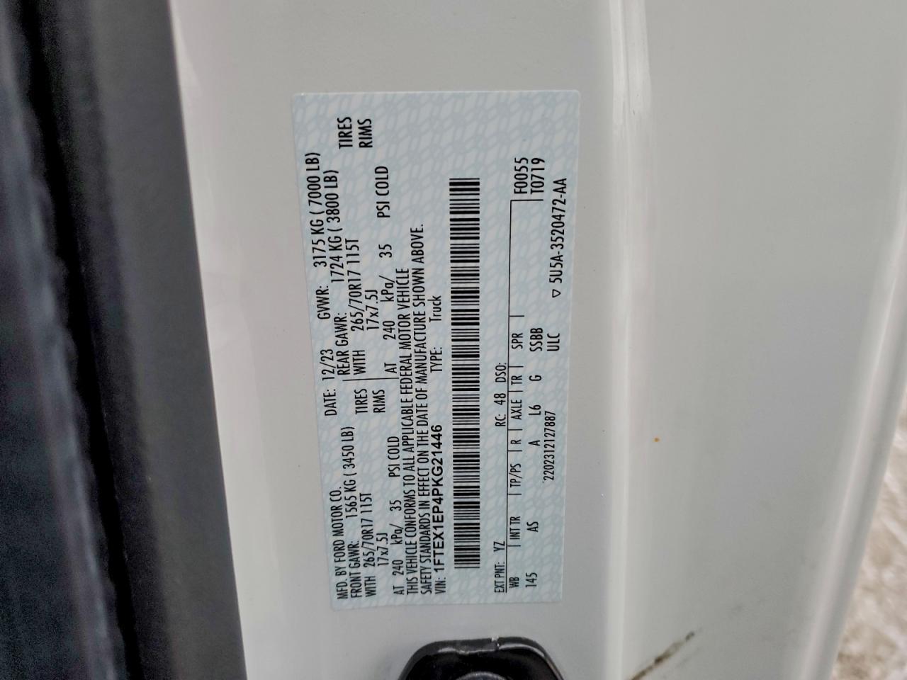 2023 FORD F-150
