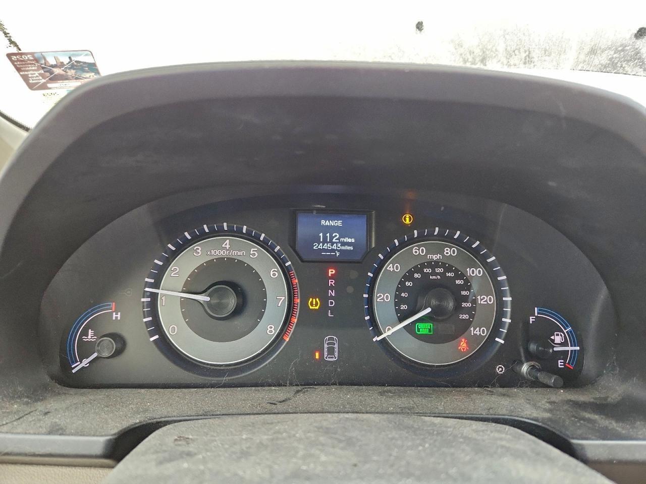 2012 HONDA ODYSSEY