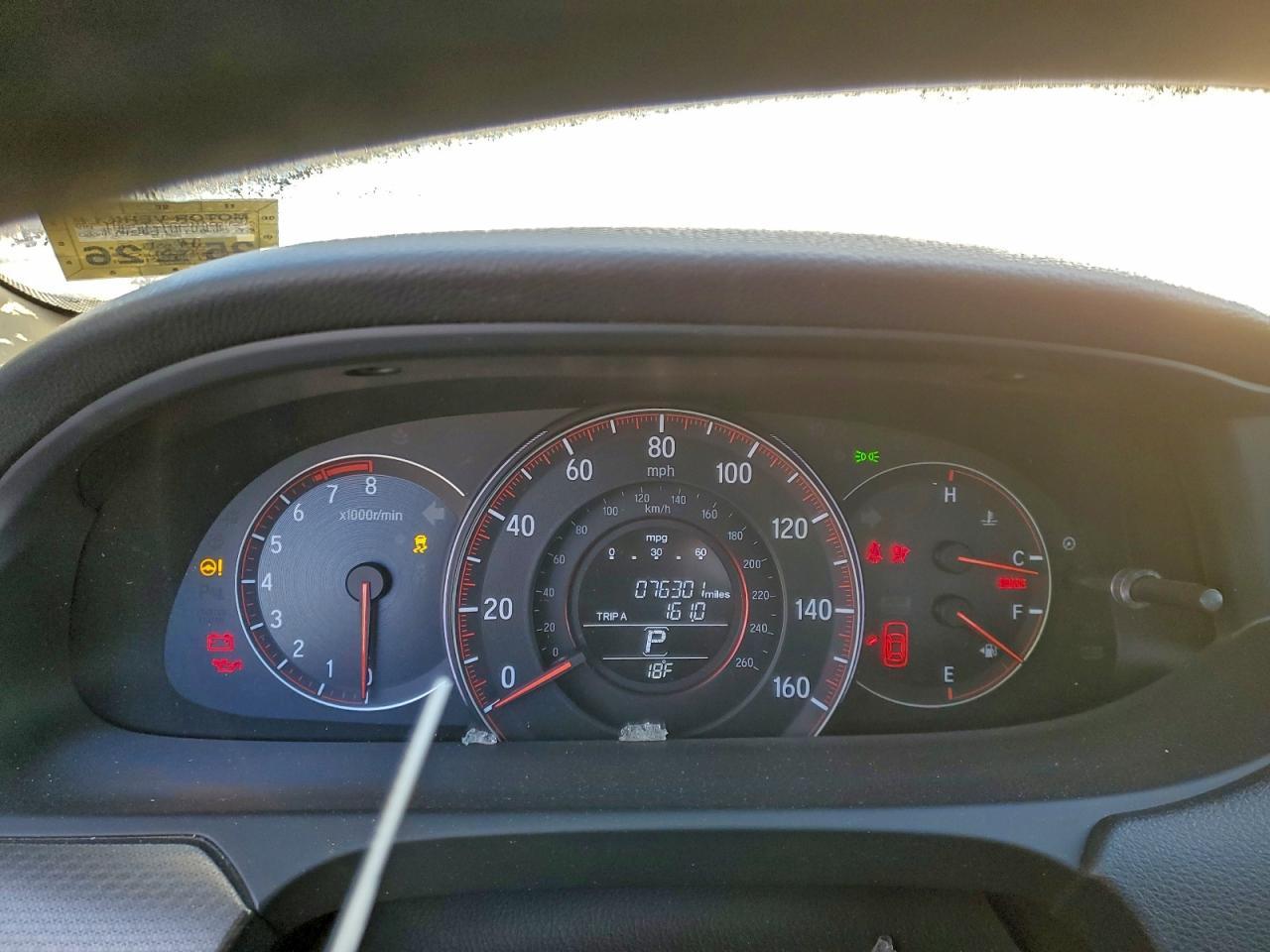 2017 HONDA ACCORD