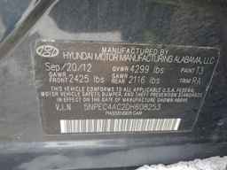 2013 HYUNDAI SONATA