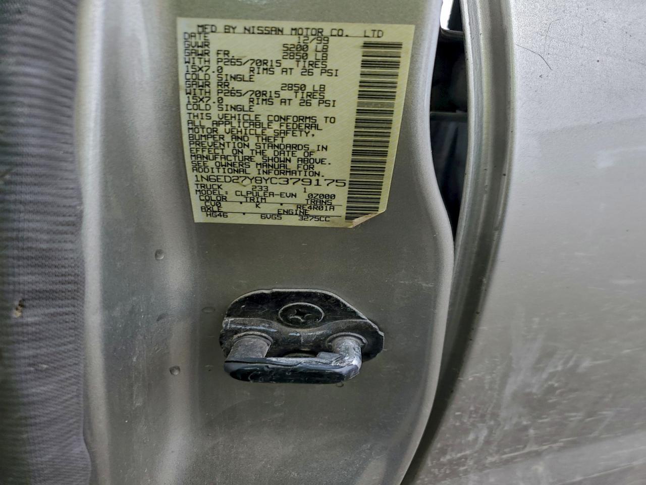 2000 NISSAN Frontier