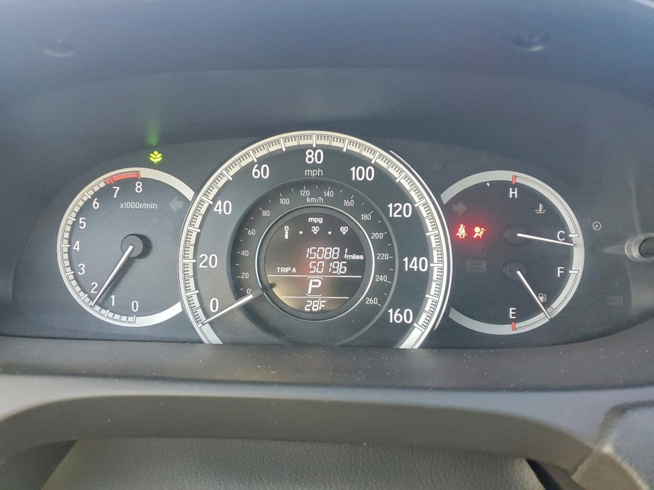 2016 HONDA ACCORD
