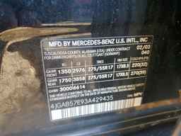 2003 MERCEDES-BENZ ML-Class