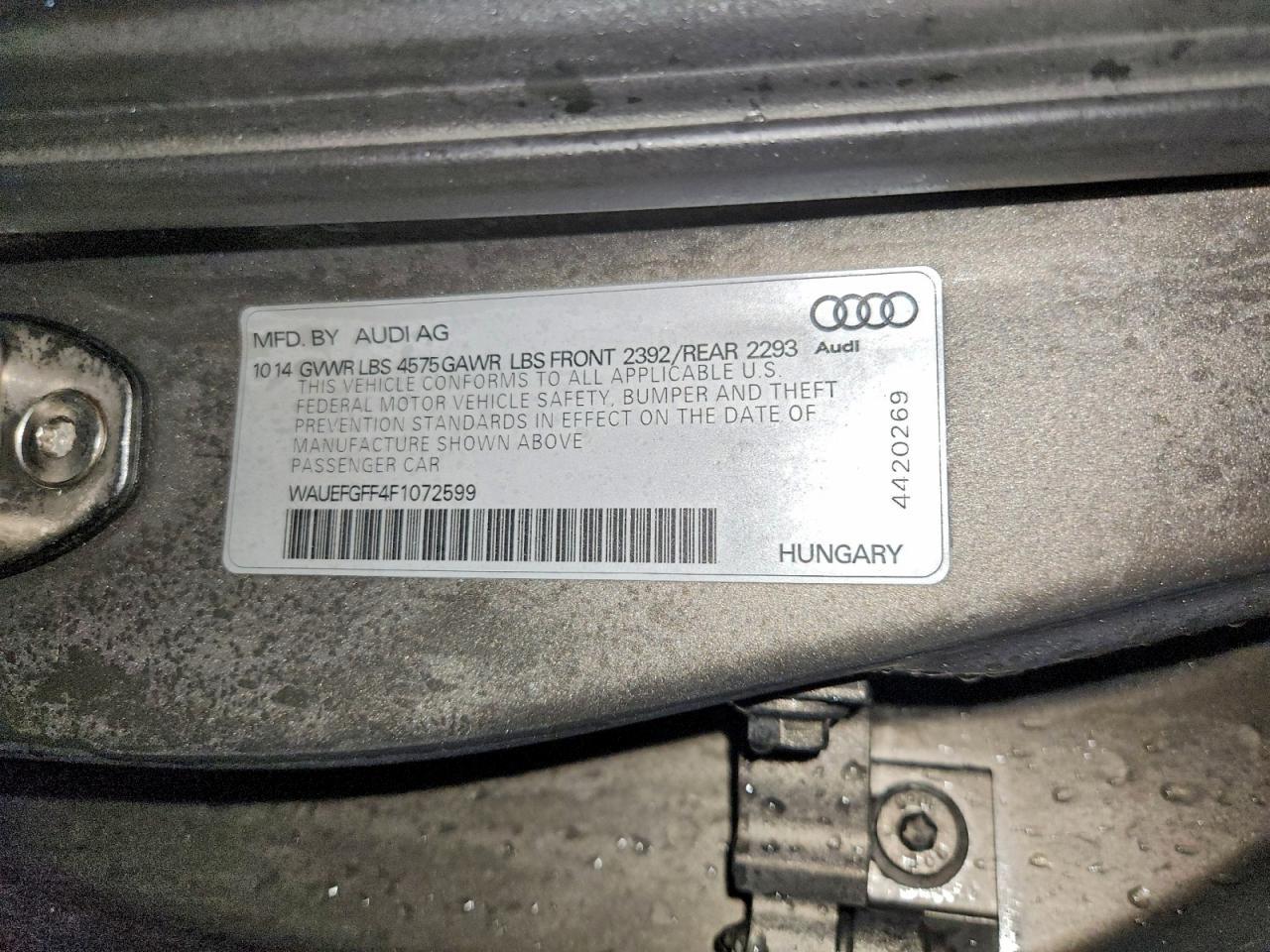 2015 AUDI A3