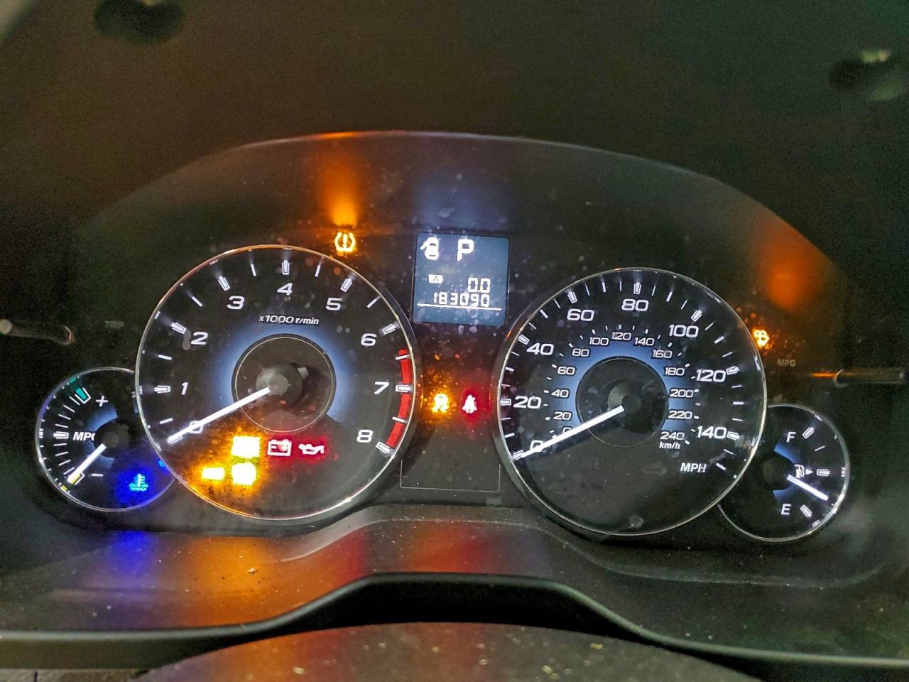 2012 SUBARU Outback