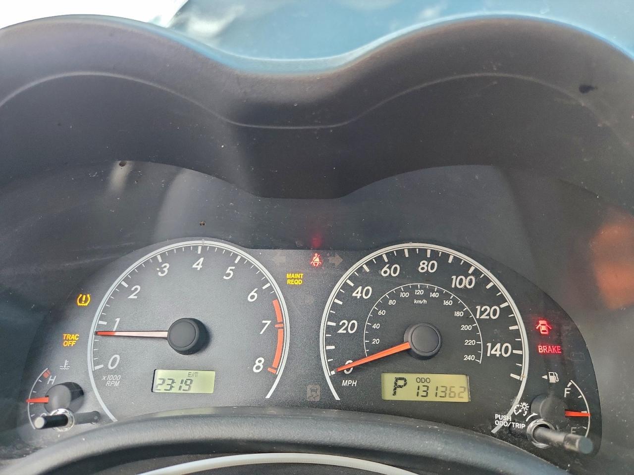2012 TOYOTA COROLLA