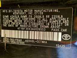 2010 TOYOTA CAMRY