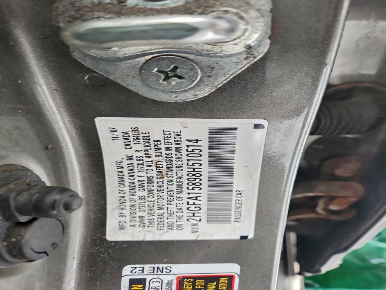 2008 HONDA CIVIC