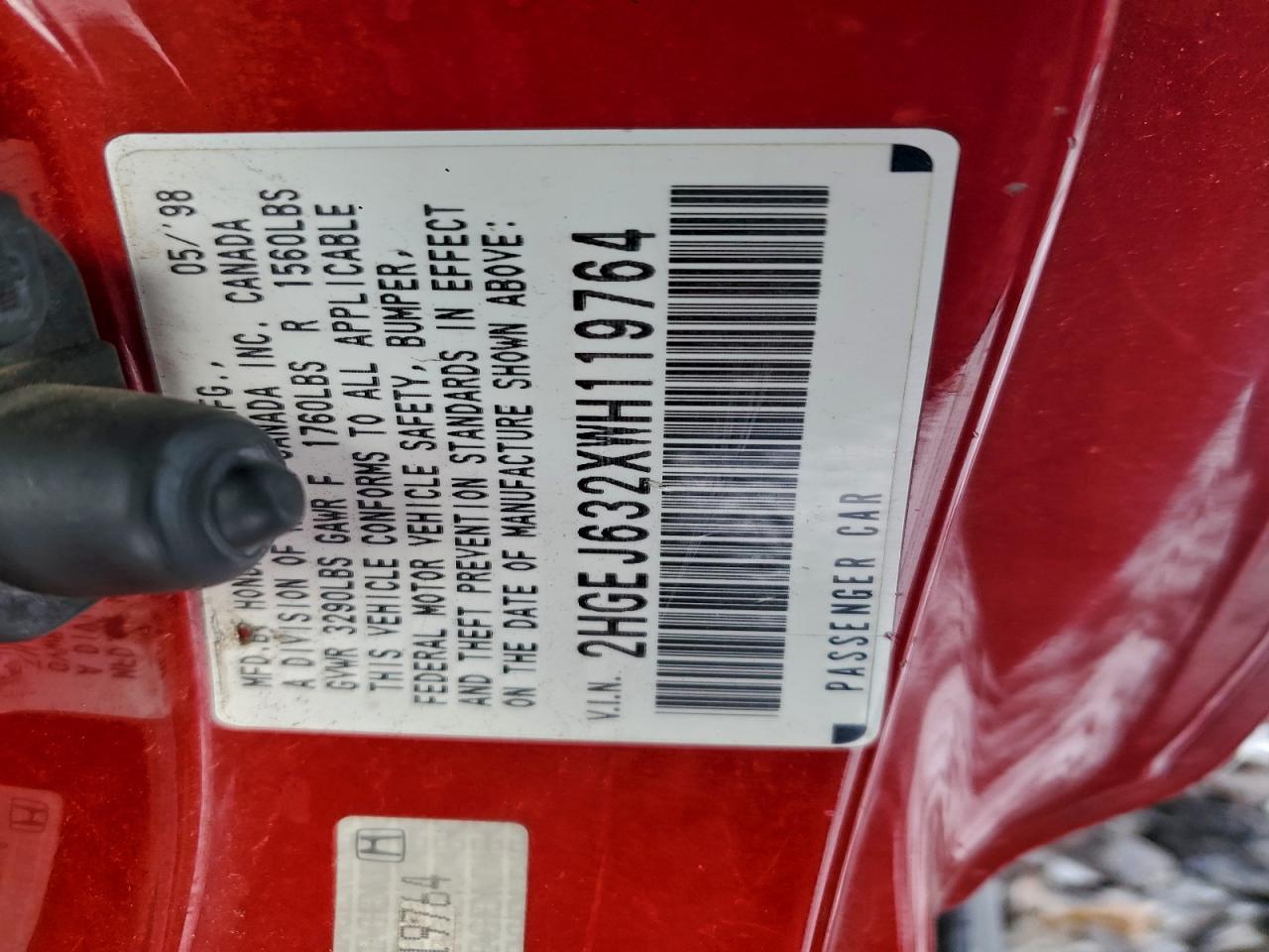 1998 HONDA CIVIC